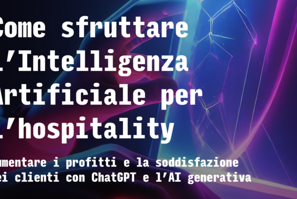 Corso di intelligenza artificiale per l’hospitality